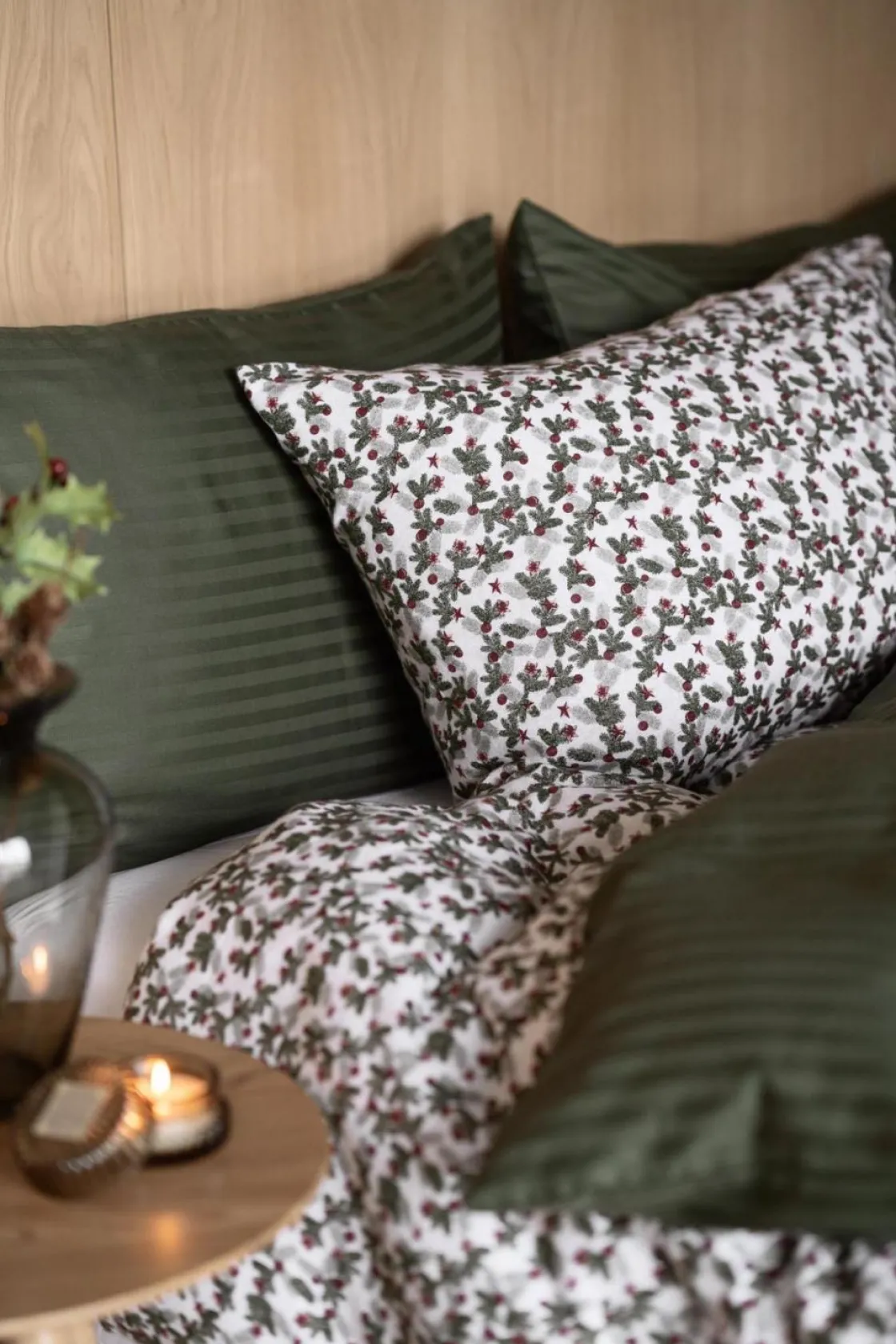 Kremmerhuset Sengesett Christmas Flanell 140x220 cm| Juletekstil