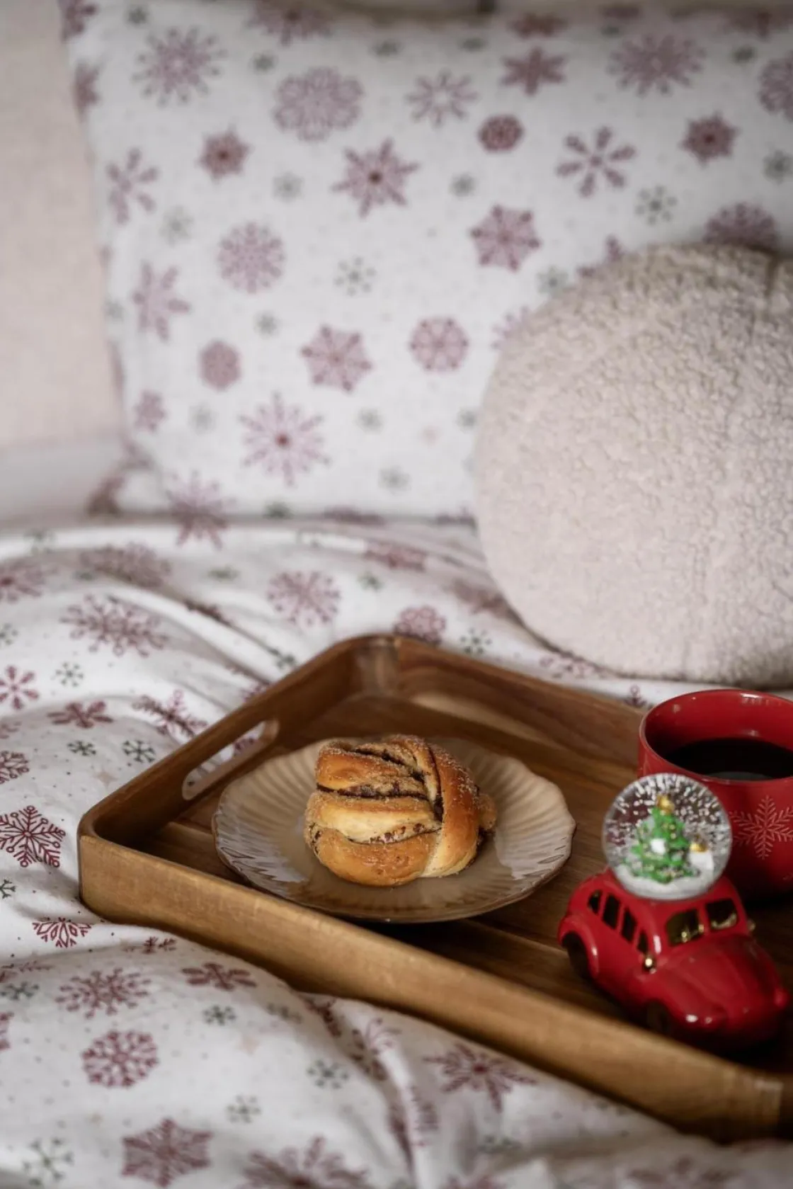 Kremmerhuset Sengesett Flanell Stars 140x220cm| Juletekstil