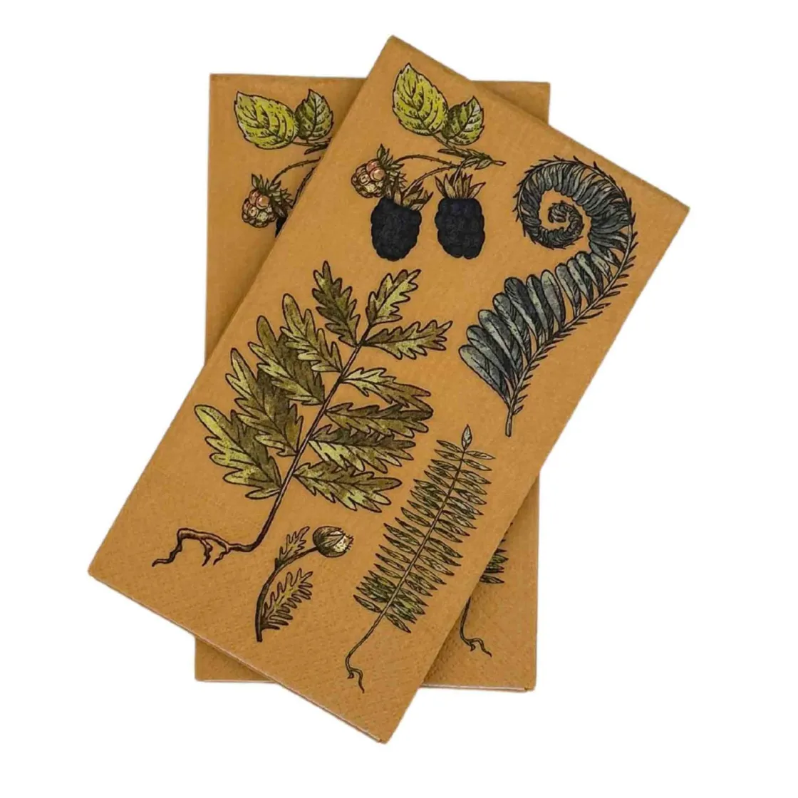 Kremmerhuset Serviett Fern Oker| Servietter