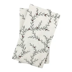 Kremmerhuset Serviett julegren hvit| Servietter|Juleservietter