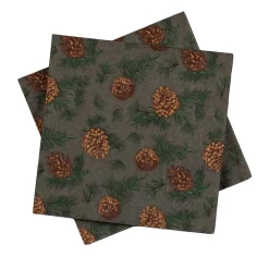 Kremmerhuset Serviett Kongle Grønn| Servietter|Juleservietter