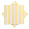 Kremmerhuset Serviett Stripe gul| Servietter