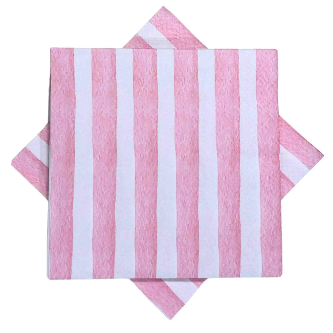 Kremmerhuset Serviett Stripe rosa| Servietter