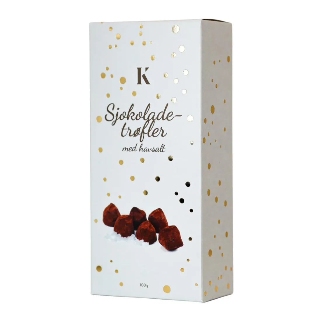 Kremmerhuset Sjokoladetrøfler m/havsalt| Mat Og Drikke|Gavetips