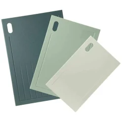 Kremmerhuset Skjærebrett 3pk grønn| Skjærefjøler Og Brett|Gavetips