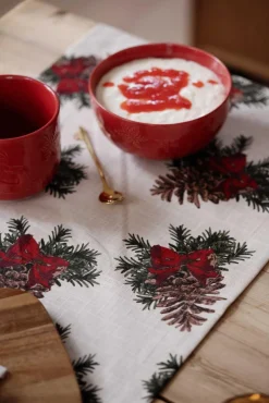 Kremmerhuset Skål Christmas Reindeer rød| Skåler|Servise