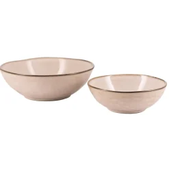 Kremmerhuset Skål Iben 18cm beige| Skåler|Servise