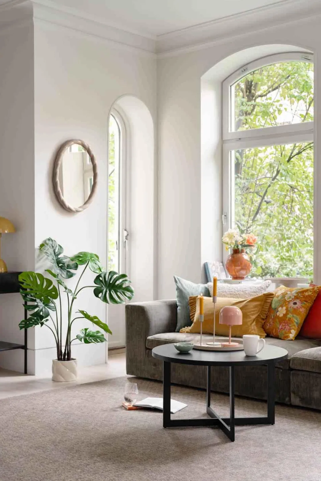 Kremmerhuset Speil Flettet H 60 cm| Speil