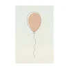 Kremmerhuset Stående kort Ballong rosa| Kort