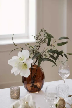 Kremmerhuset Stilkblomst Amaryllis hvit| Kunstige Blomster|Juletrær Og Julegrønt