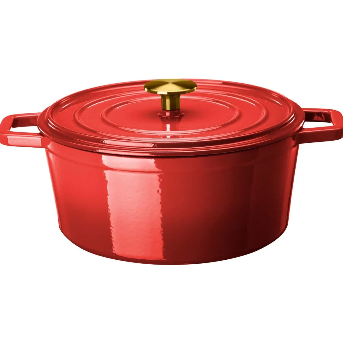 Kremmerhuset Støpejernsgryte Sabor 4L rød| Kjøkkenredskaper|Gavetips