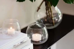 Kremmerhuset Telysestake Glimre 10 cm klar| Lykter|Lysestaker