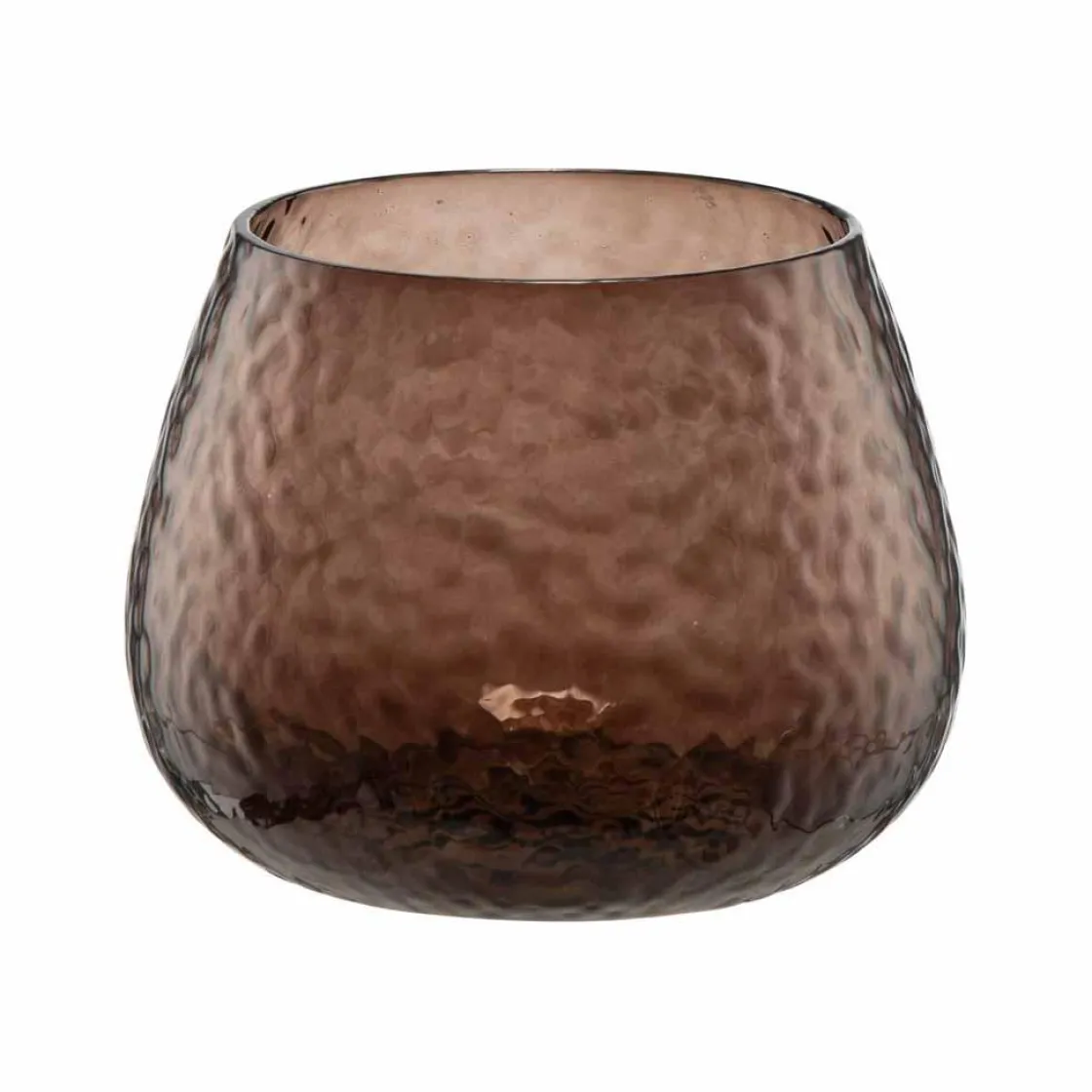 Kremmerhuset Telysestake Glimre 7,5 cm mørk brun| Lykter|Lysestaker