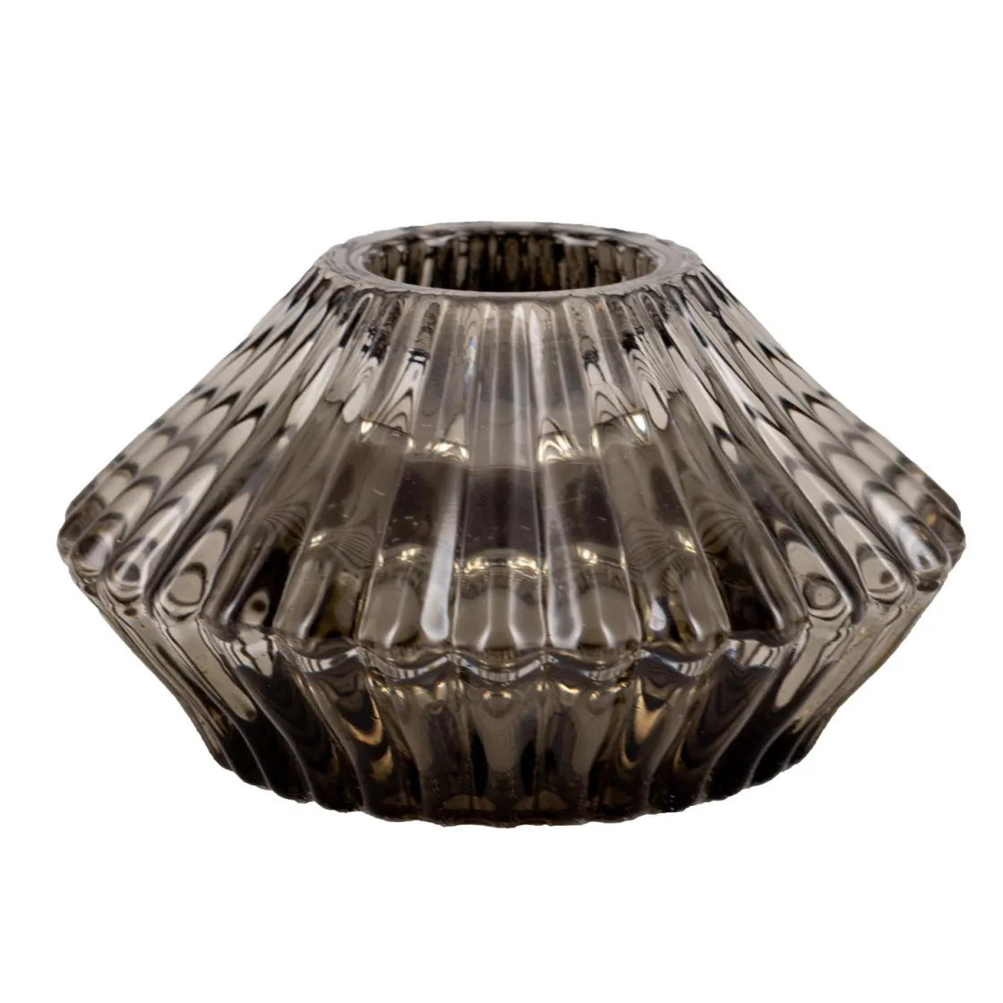 Kremmerhuset Telysestake rille kombi oliven| Lysestaker