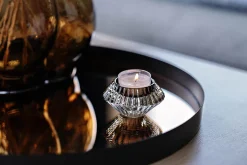 Kremmerhuset Telysestake rille kombi oliven| Lysestaker