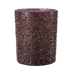 Kremmerhuset Telysholder Glitter burgunder 12,5 cm| Lykter|Julelys Og Lysestaker