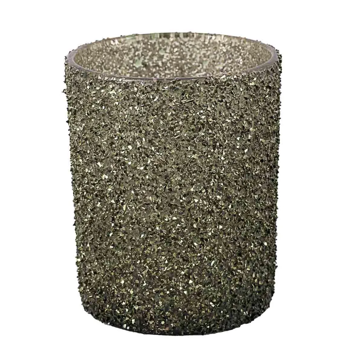 Kremmerhuset Telysholder Glitter Grønn 12,5cm| Lykter|Julelys Og Lysestaker