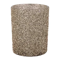 Kremmerhuset Telysholder Glitter Gull 12,5cm| Lykter|Julelys Og Lysestaker