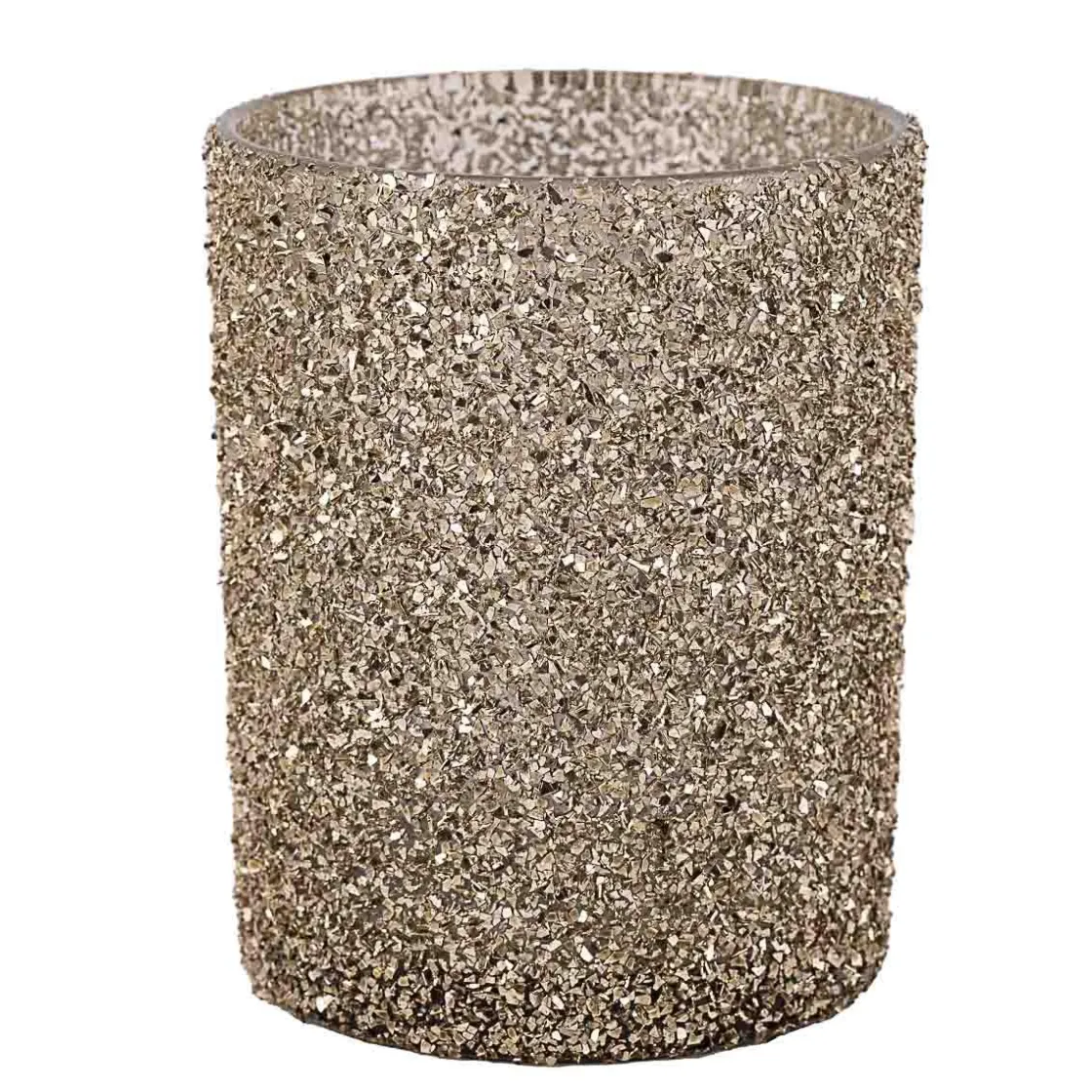 Kremmerhuset Telysholder Glitter Gull 12,5cm| Lykter|Julelys Og Lysestaker