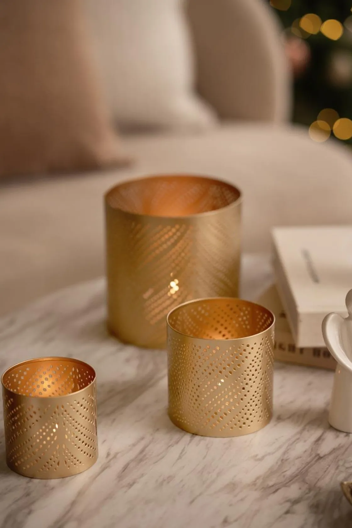 Kremmerhuset Telysholder Jasmine S/3| Lykter|Gavetips