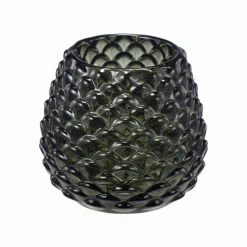 Kremmerhuset Telysholder Kongle 10cm grønn| Lykter