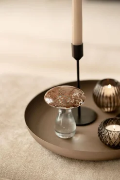 Kremmerhuset Telysholder Rubi 4,3 cm grå| Lysestaker