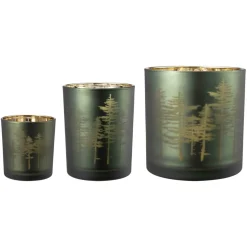 Kremmerhuset Telysholder skog 15 cm| Lykter|Julelys Og Lysestaker