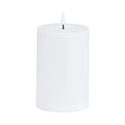 Kremmerhuset Utelys LED 15cm hvit| Ledlys|Kubbelys