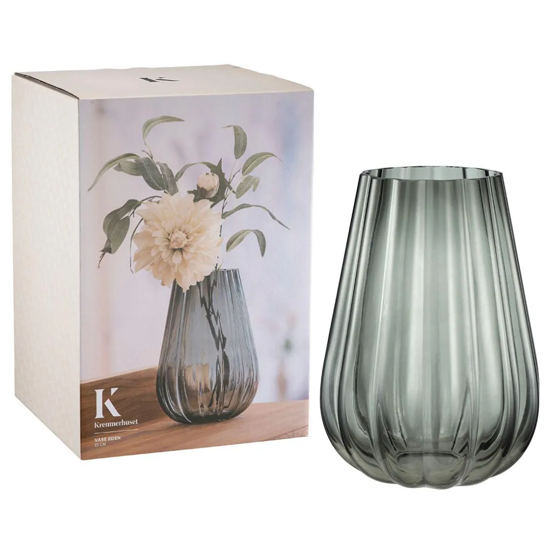Kremmerhuset Vase Eden 25 cm| Vaser|Gavetips