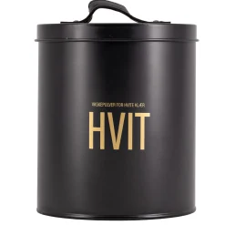 Kremmerhuset Vaskepulverboks HVIT| Bokser|Oppbevaring Og Kurver