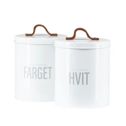 Kremmerhuset Vaskepulverboks Hvitt tøy| Bokser|Oppbevaring Og Kurver